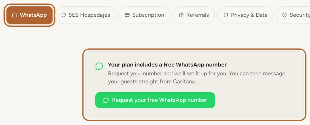 Screenshot: Getting WhatsApp