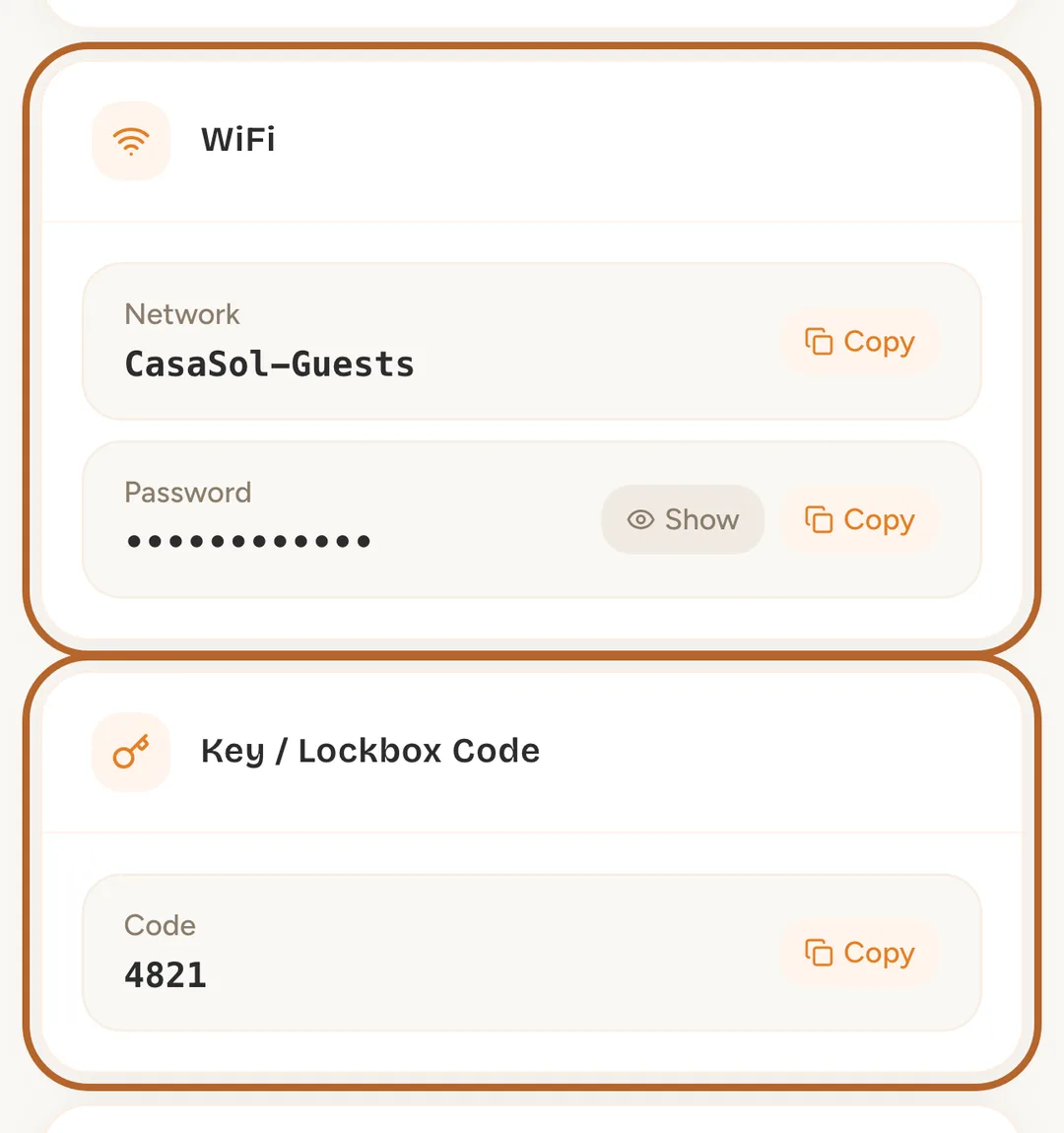 Screenshot: Wifi and getting in