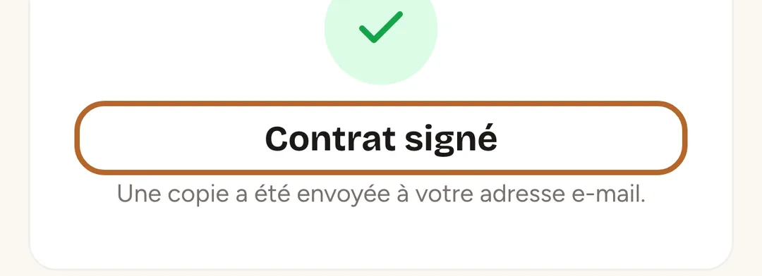 Capture d’écran : Signé