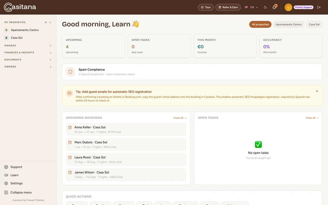 Screenshot: Four figures at the top