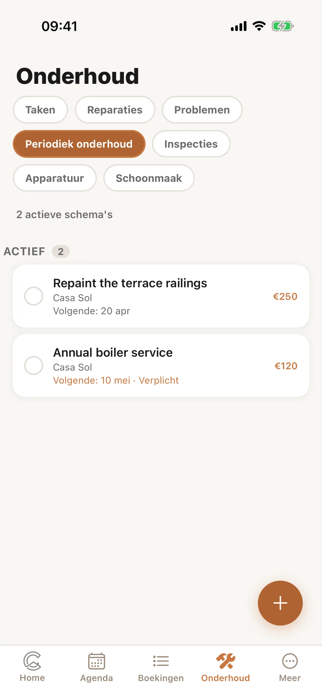 Schermafbeelding: Op je telefoon
