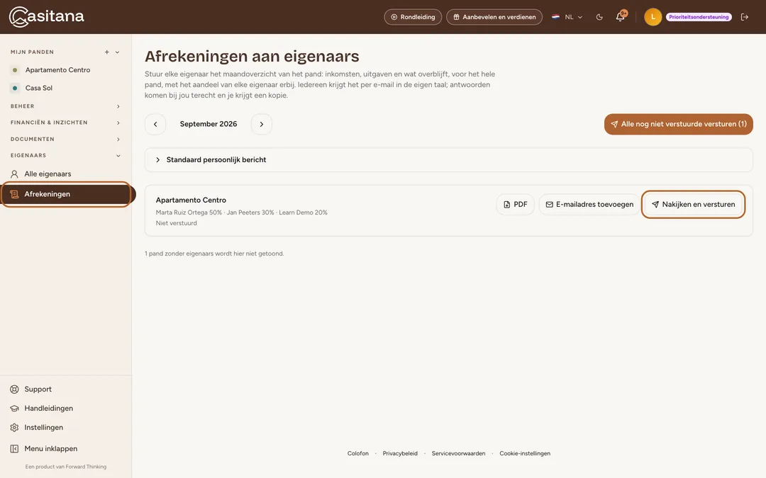 Schermafbeelding: Open Afrekeningen