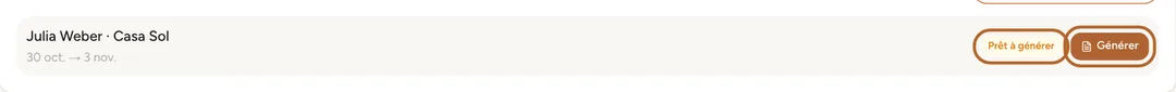 Capture d’écran : Ouvrez l’onglet des contrats