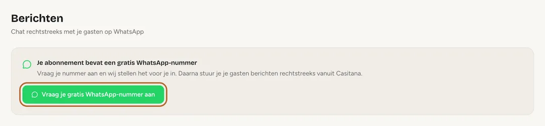 Schermafbeelding: Vraag je nummer aan